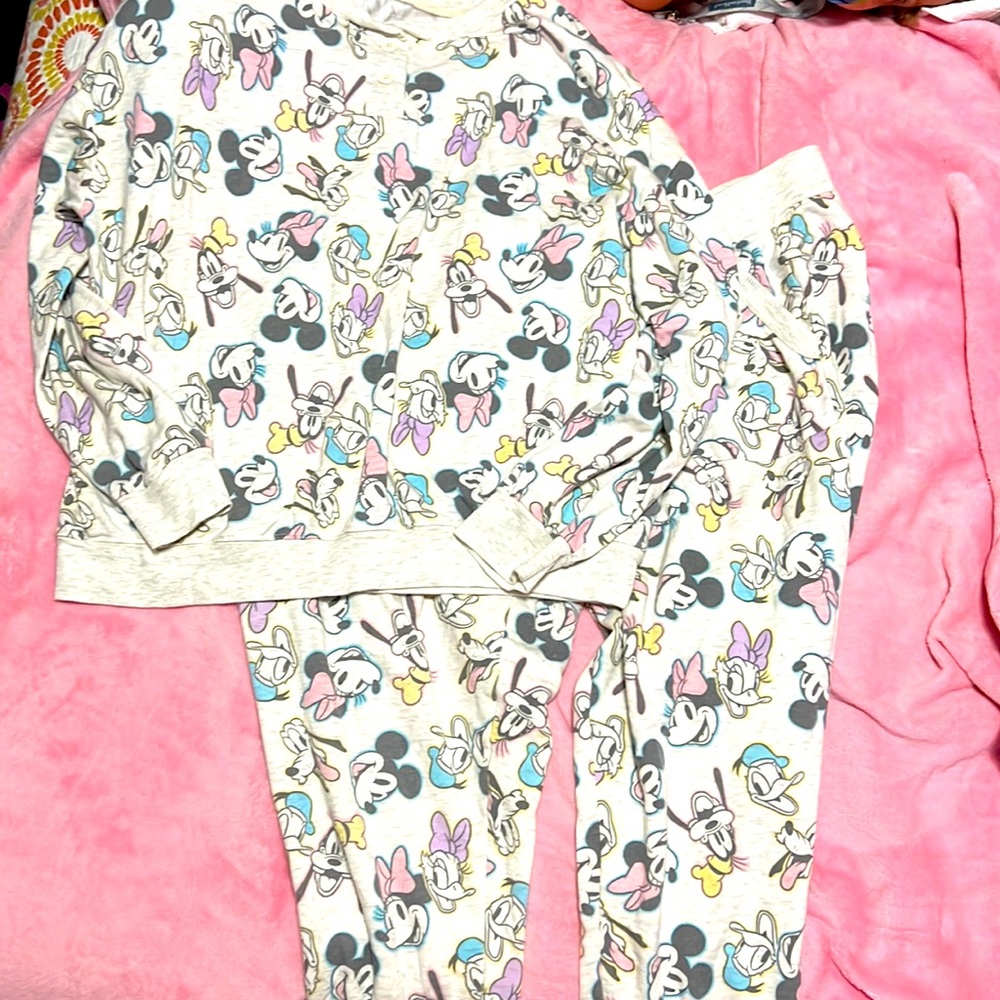 Disney, matching set women’s size XL